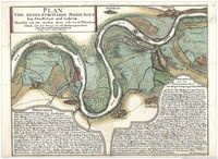 Wikimedia: Karte der Rheinauen zwischen Biebesheim und Geinsheim von 1738.