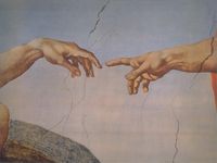 Michelangelo Die Erschaffung Adams